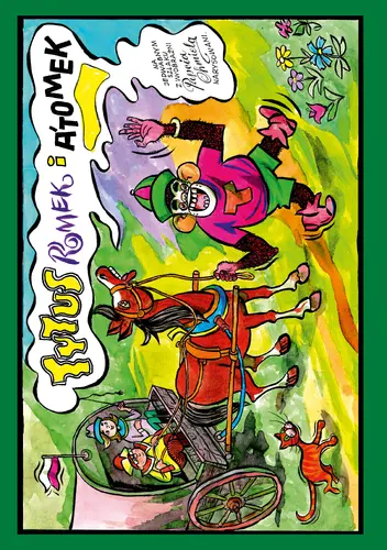 Okładka: Tytus,Romek i A`Tomek na jedwabnym szlaku z wyobraźni Papcia Chmiela narysowani