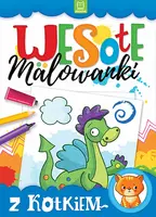 Okładka: Wesołe malowanki z kotkiem