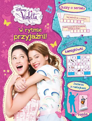 Okładka: Disney Violetta. W rytmie przyjaźni