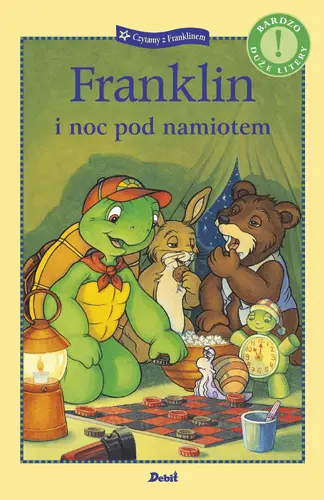 Okładka: Franklin i noc pod namiotem