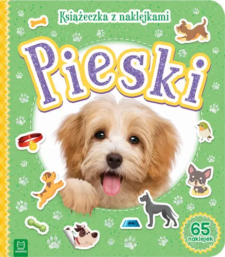 Okładka: Pieski. Książeczka z naklejkami