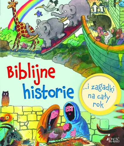 Okładka: Biblijne historie i zagadki na cały rok