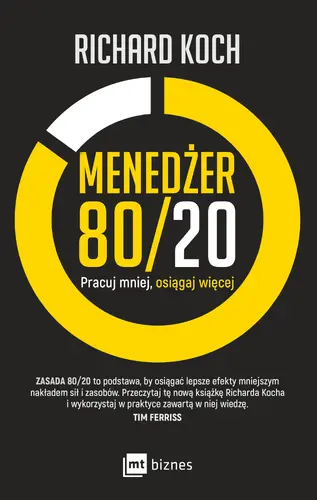 Okładka: Menedżer 80/20