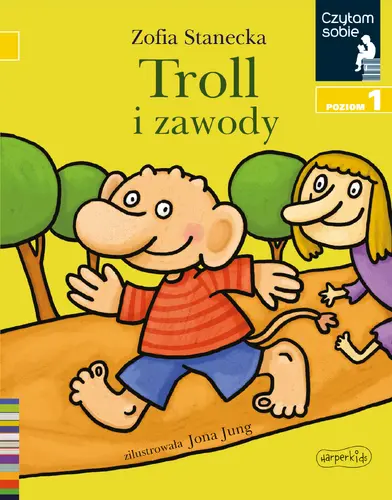 Okładka: Troll i zawody. Czytam sobie. Poziom 1
