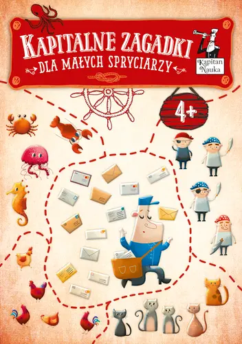 Okładka: Kapitalne zagadki dla małych Spryciarzy