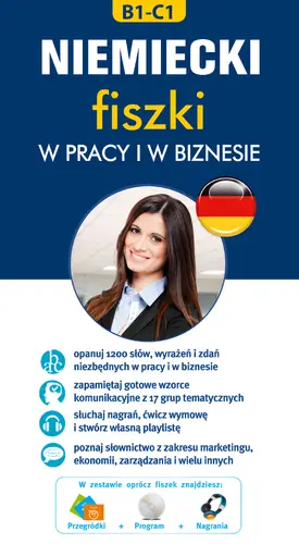 Okładka: Niemiecki fiszki W pracy i w biznesie