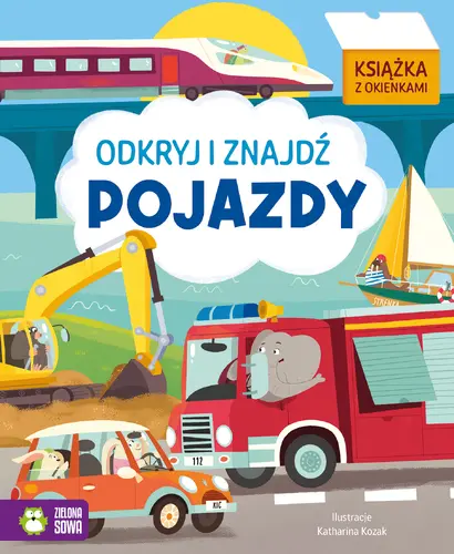Okładka: Odkryj i znajdź. Pojazdy