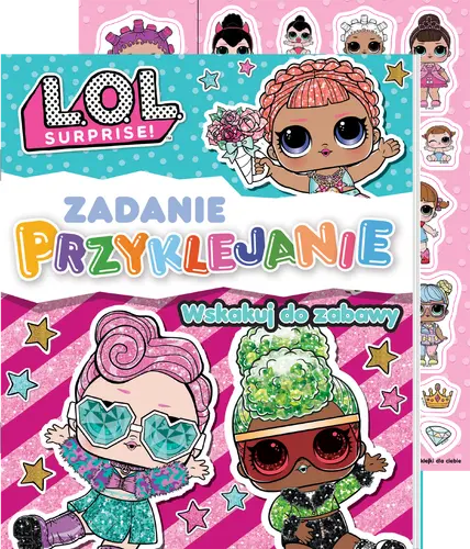 Okładka: L.O.L. Surprise! Zadanie Przyklejanie cz. 1