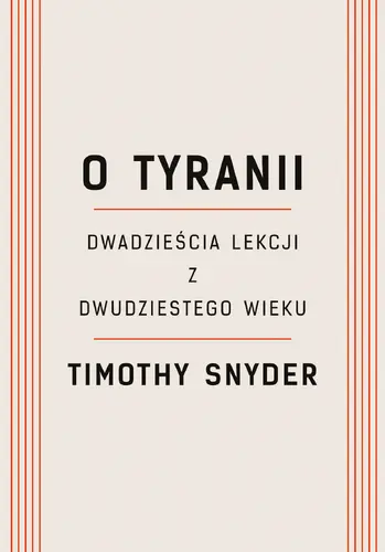 Okładka: O tyranii