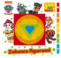 Okładka: Psi Patrol. Jaki to kształt? Zabawa figurami