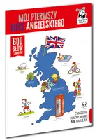 Okładka: Mój pierwszy kurs angielskiego. 600 słów i zwrotów. Kapitan Nauka