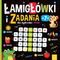 Okładka: Łamigłówki i zadania dla bystrzaka od 7 lat