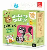 Okładka: Mały miś to lubi! Szukamy mamy. Zwierzątka. Układanka + książeczka