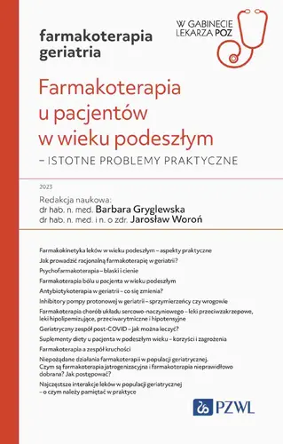 Okładka: Farmakoterapia u pacjentów w wieku podeszłym