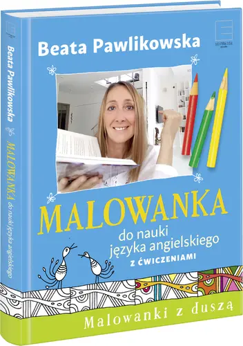 Okładka: Malowanka do nauki języka angielskiego z ćwiczeniami