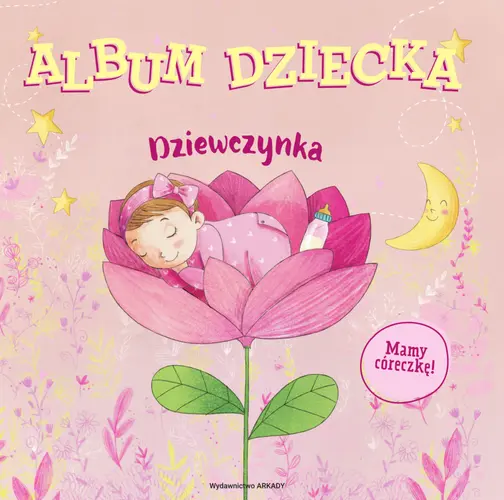 Okładka: Album dziecka. Dziewczynka