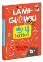 Okładka: Łamigłówki dla 4-latka. Kapitan Nauka