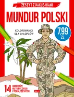 Okładka: Kolorowanki dla chłopców. Mundur polski
