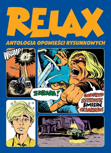 Okładka: Relax – Antologia opowieści rysunkowych,  tom 2