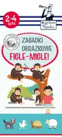 Okładka: Kapitan Nauka. Zagadki obrazkowe. Figle-migle