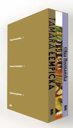 Okładka: NAJSŁYNNIEJSZE POLSKIE MALARKI – ZESTAW DUŻYCH ALBUMÓW W ETUI