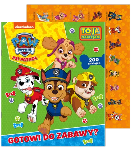 Okładka: Psi Patrol. To Ja Naklejam. Gotowi do zabawy?