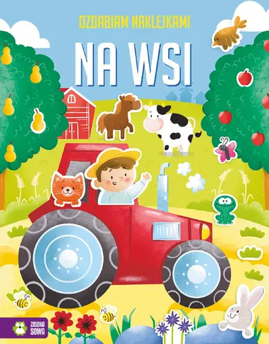 Okładka: Ozdabiam naklejkami. Na wsi