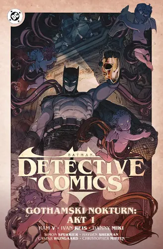 Okładka: Batman Detective Comics. Gothamski Nokturn. Tom 2. Akt I