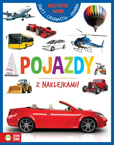 Okładka: Wszystko wiem! Pojazdy