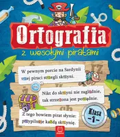 Okładka: Ortografia z wesołymi piratami. Klasa 1