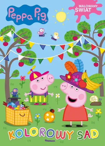 Okładka: Peppa Pig Malowany świat Kolorowy sad