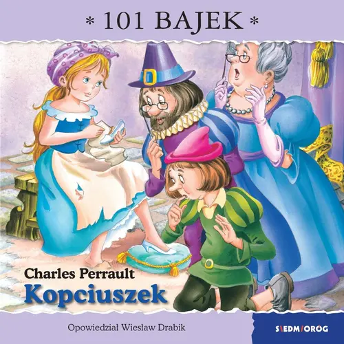 Okładka: Kopciuszek. 101 bajek