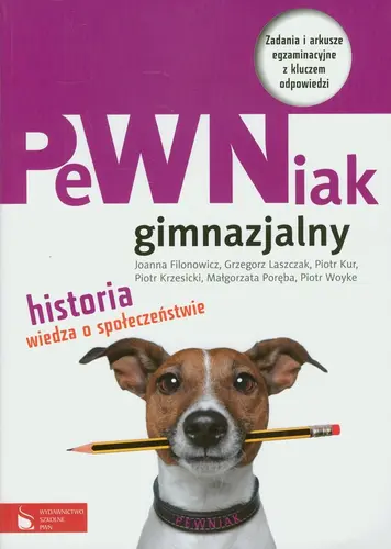 Okładka: PeWNiak gimnazjalny Historia, Wiedza o społeczeństwie