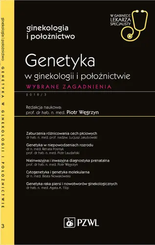 Okładka: Genetyka w ginekologii i położnictwie. W gabinecie lekarza specjalisty.