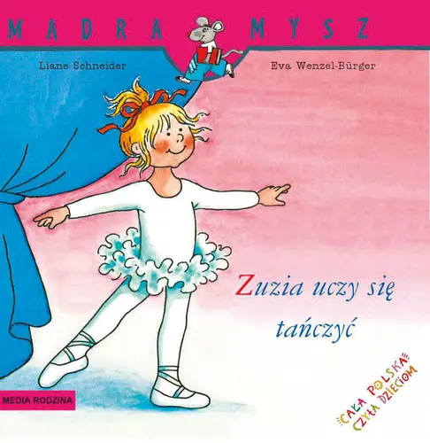 Okładka: Mądra Mysz. Zuzia uczy się tańczyć