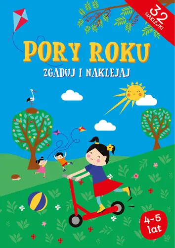 Okładka: Pory roku Zgaduj i naklejaj