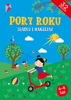 Okładka: Pory roku Zgaduj i naklejaj