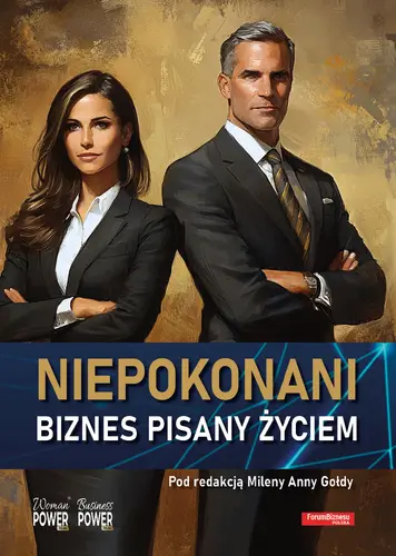 Okładka: Niepokonani. Biznes pisany życiem
