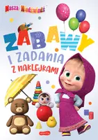 Okładka: Masza i Niedźwiedź. Zabawy i zadania z naklejkami 2
