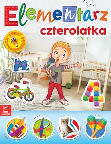 Okładka: Elementarz 4-latka. Świat przedszkolaka