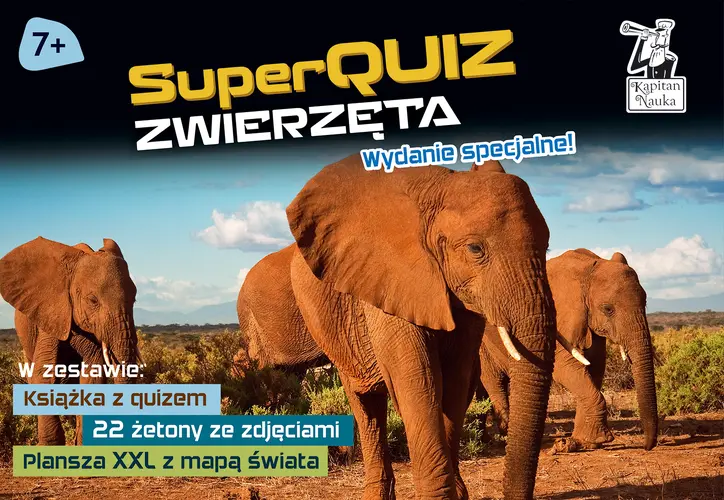 Okładka: Pakiet SuperQuiz Zwierzęta
