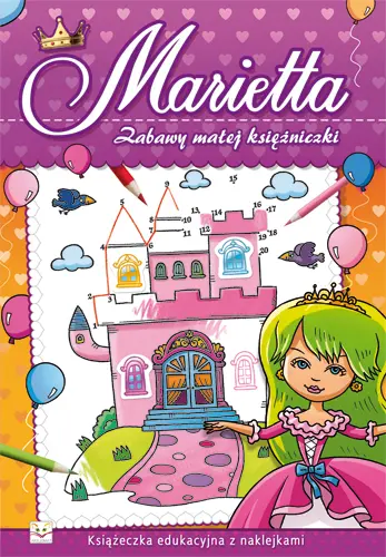 Okładka: Zabawy małej księżniczki. Marietta