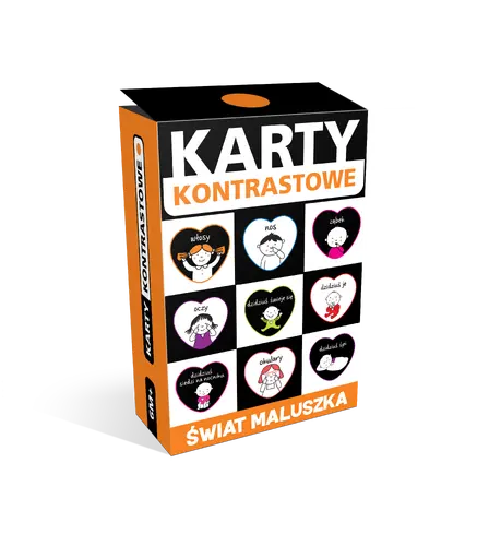 Okładka: Karty kontrastowe. Świat maluszka