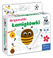 Okładka: Gryzmołki. Łamigłówki. Kapitan Nauka