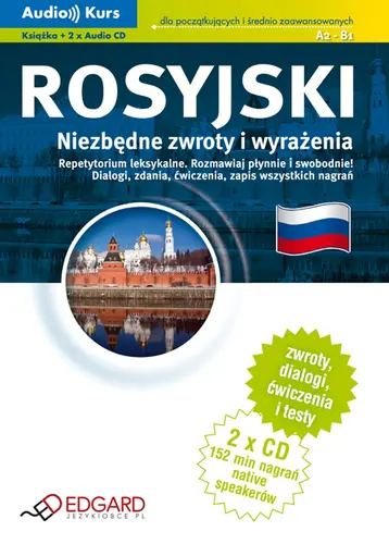 Okładka: Rosyjski - Niezbędne zwroty (CD w komplecie)