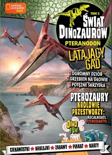 Okładka: Świat Dinozaurów cz.5 PTERANODON