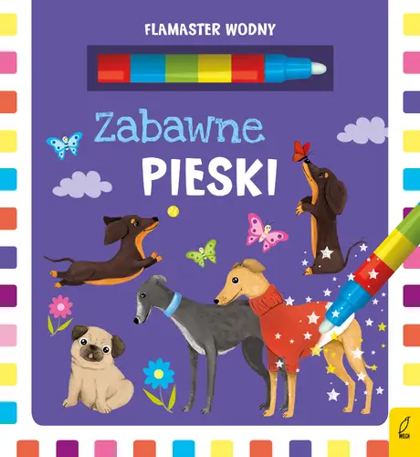Okładka: Flamaster wodny. Zabawne pieski