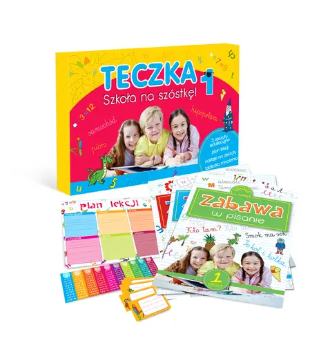 Okładka: Teczka  wzorowego ucznia I