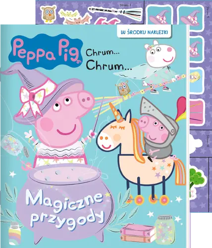 Okładka: Peppa Pig. Chrum… chrum... 90. Magiczne przygody