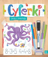 Okładka: Cyferki. Liczę i zmazuję. Wydanie II